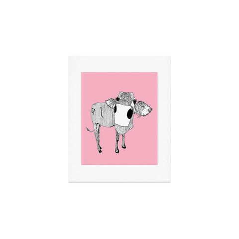 Casey Rogers Cowface Art Print