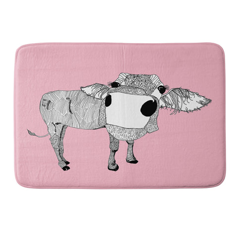Casey Rogers Cowface Memory Foam Bath Mat