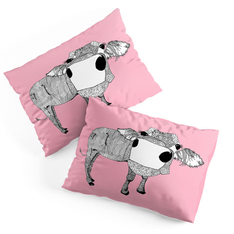 Casey Rogers Cowface Pillow Shams