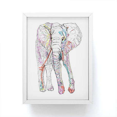 Casey Rogers Elephant 1 Framed Mini Art Print