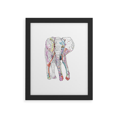 Casey Rogers Elephant 1 Framed Art Print