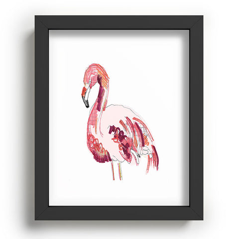 Casey Rogers Flamingo 1 Recessed Framing Rectangle