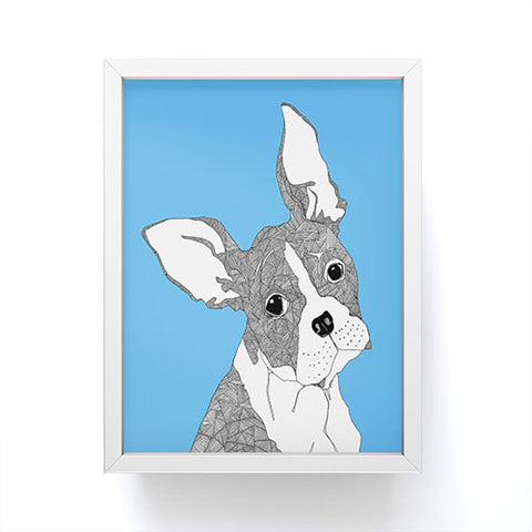 Casey Rogers Frenchy Framed Mini Art Print