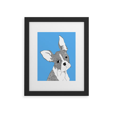 Casey Rogers Frenchy Framed Art Print