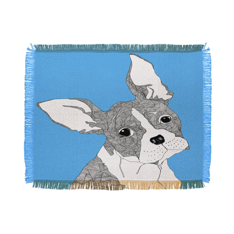 Casey Rogers Frenchy Throw Blanket