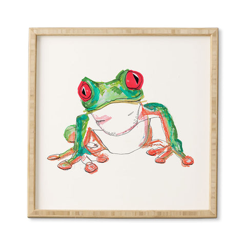 Casey Rogers Froglet Framed Wall Art