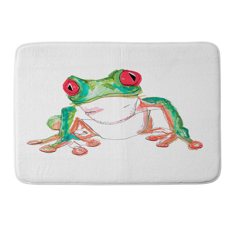 Casey Rogers Froglet Memory Foam Bath Mat