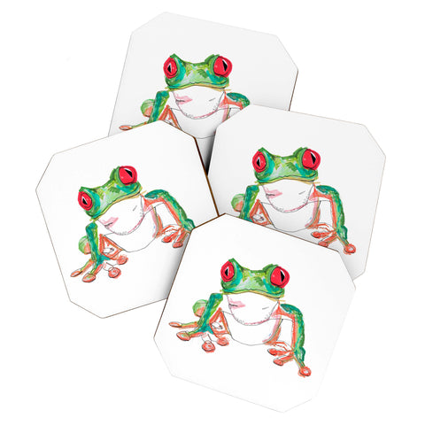 Casey Rogers Froglet Coaster Set