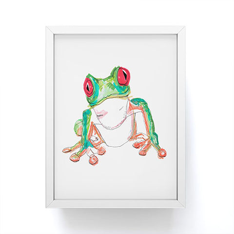 Casey Rogers Froglet Framed Mini Art Print