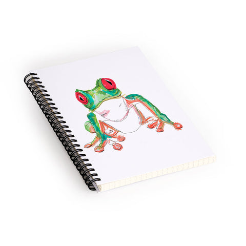 Casey Rogers Froglet Spiral Notebook