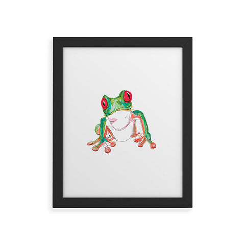 Casey Rogers Froglet Framed Art Print