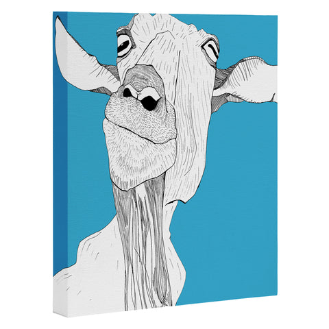 Casey Rogers Goat Art Canvas