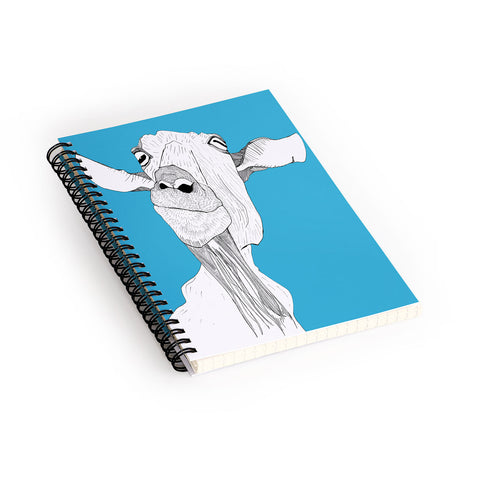 Casey Rogers Goat Spiral Notebook
