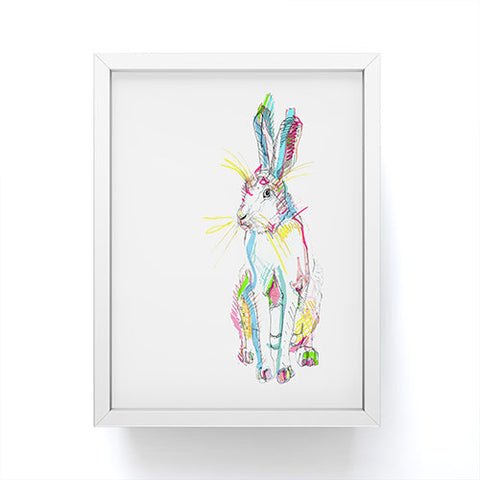 Casey Rogers Hare Multi Framed Mini Art Print