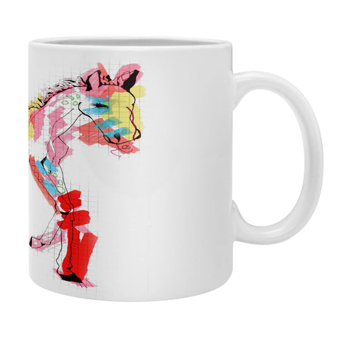Casey Rogers Horse Color Coffee Mug