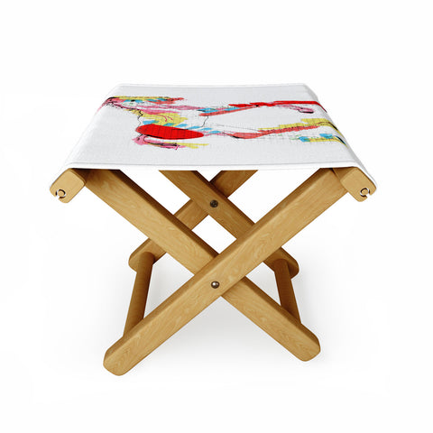 Casey Rogers Horse Color Folding Stool