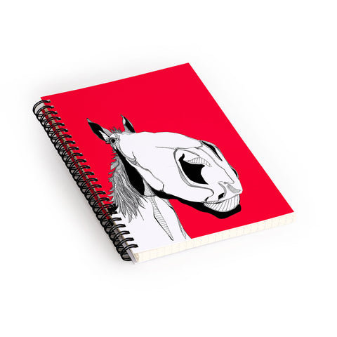 Casey Rogers Horseface Spiral Notebook