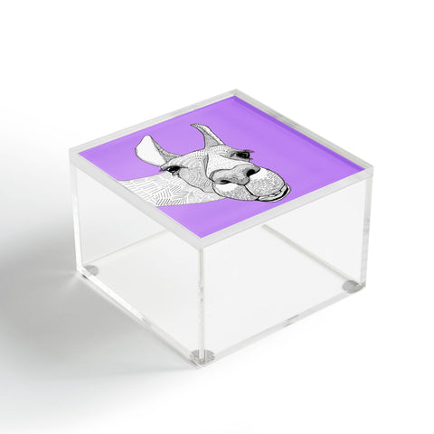 Casey Rogers Llama Acrylic Box