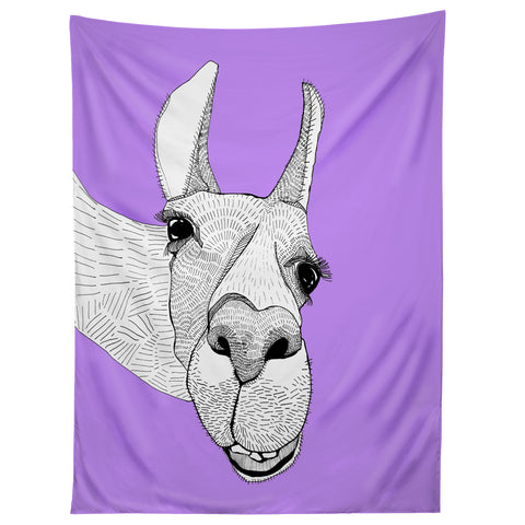Casey Rogers Llama Tapestry