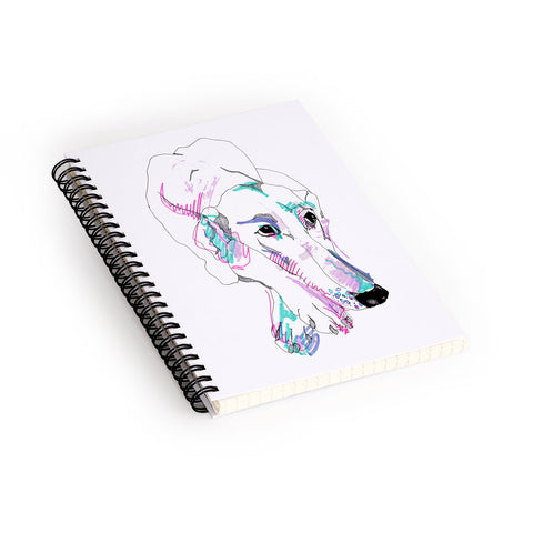 Casey Rogers Lurcher Spiral Notebook