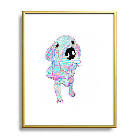 Casey Rogers MultiLab Metal Framed Art Print