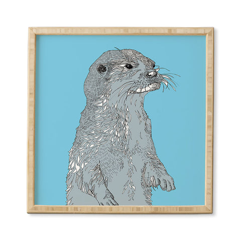 Casey Rogers Otter Framed Wall Art