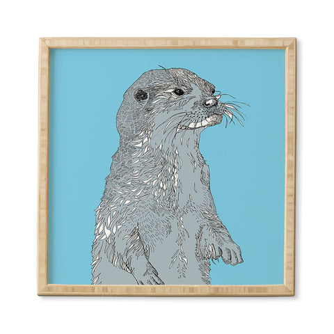 Casey Rogers Otter Framed Wall Art