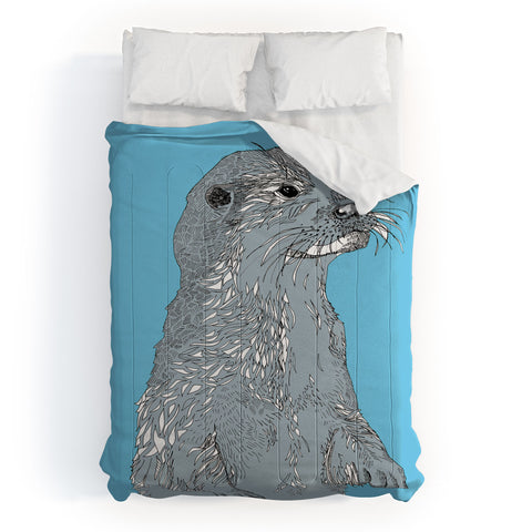 Casey Rogers Otter Comforter