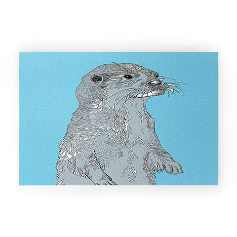 Casey Rogers Otter Welcome Mat