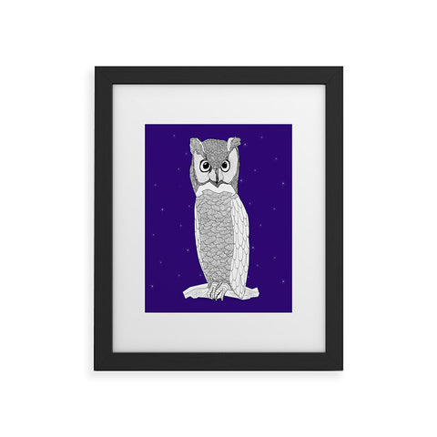 Casey Rogers Owl Framed Art Print