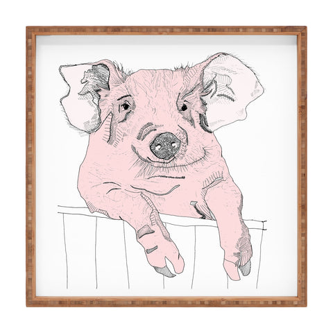 Casey Rogers Piggywig Square Tray