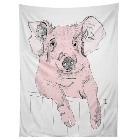 Casey Rogers Piggywig Tapestry