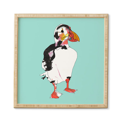 Casey Rogers Puffin Framed Wall Art