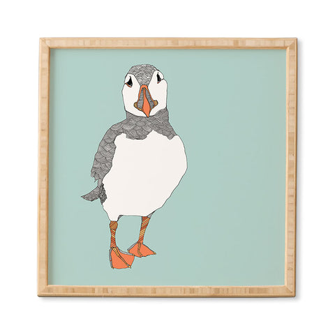Casey Rogers Puffin 2 Framed Wall Art