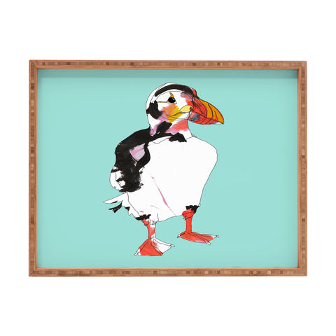 Casey Rogers Puffin Rectangular Tray