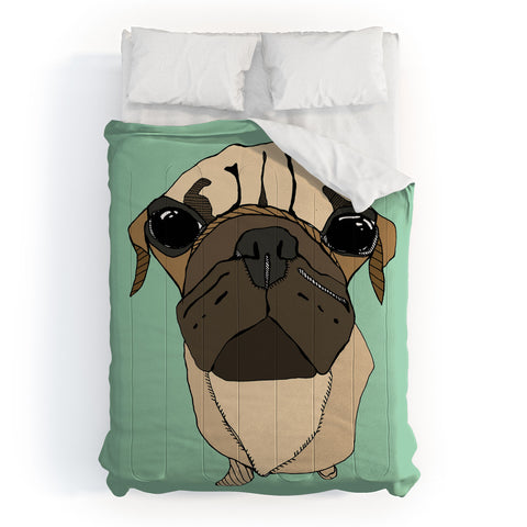 Casey Rogers Puglet Comforter