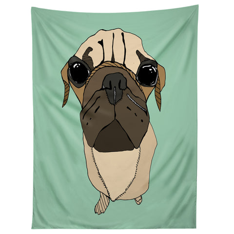 Casey Rogers Puglet Tapestry