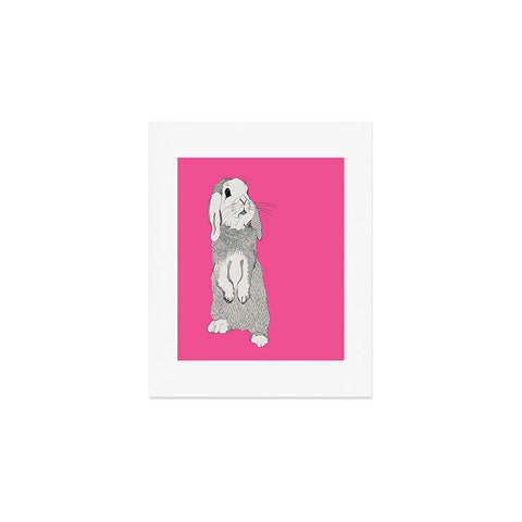 Casey Rogers Rabbit Art Print