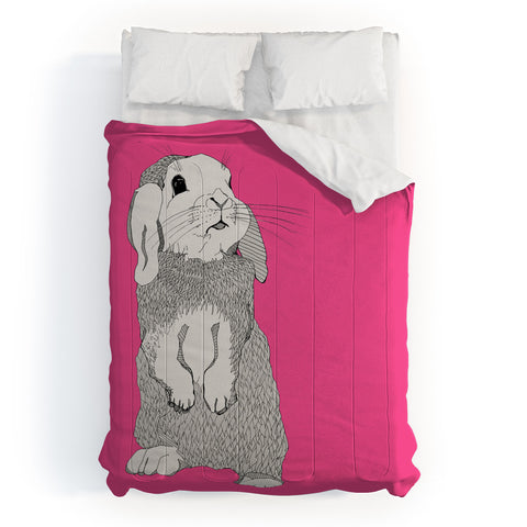 Casey Rogers Rabbit Comforter