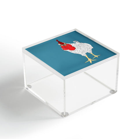 Casey Rogers Rooster Acrylic Box