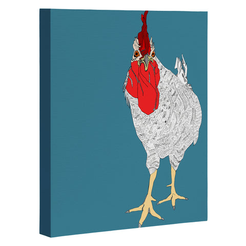 Casey Rogers Rooster Art Canvas