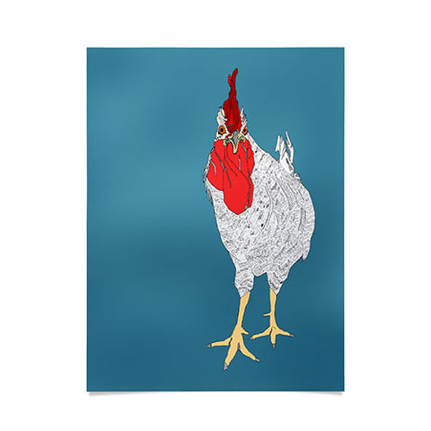 Casey Rogers Rooster Poster