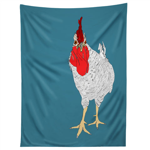 Casey Rogers Rooster Tapestry