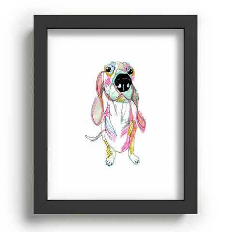 Casey Rogers Sausage Dog Recessed Framing Rectangle