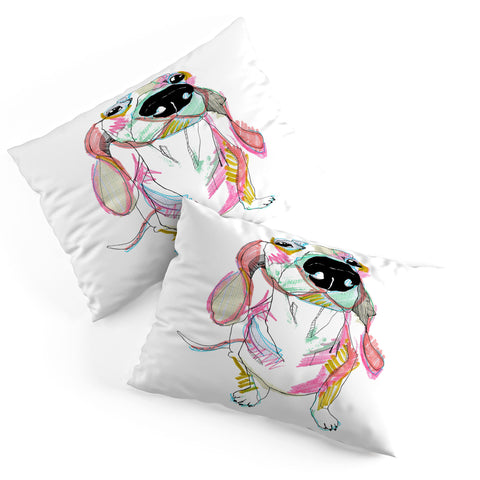 Casey Rogers Sausage Dog Pillow Shams