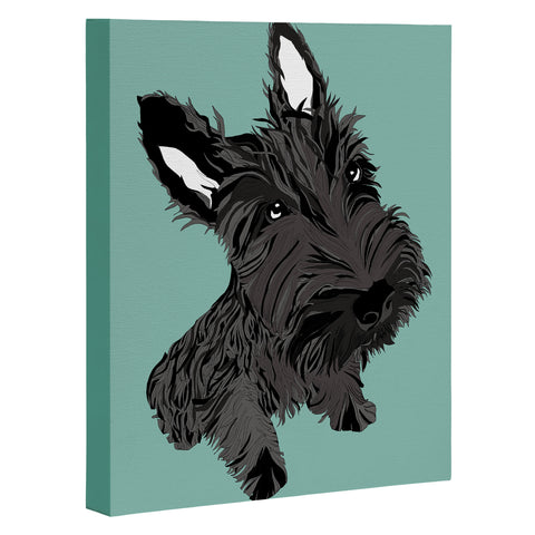 Casey Rogers Scottie Art Canvas