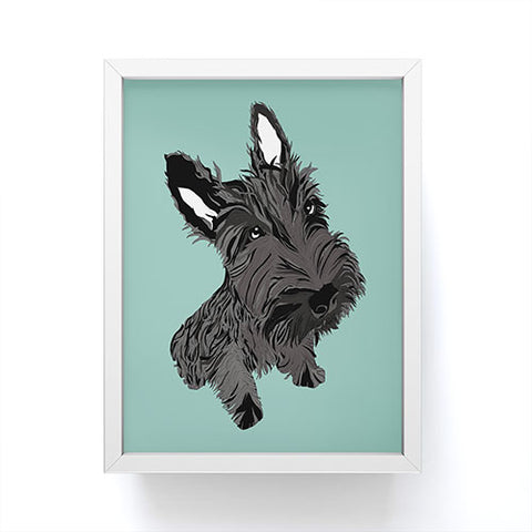 Casey Rogers Scottie Framed Mini Art Print