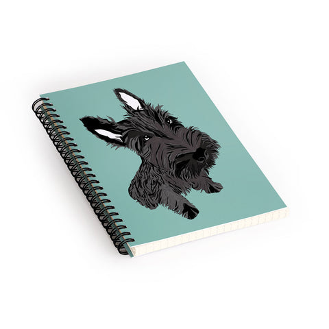 Casey Rogers Scottie Spiral Notebook