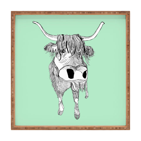 Casey Rogers Shaggy Head Square Tray