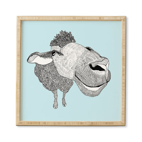 Casey Rogers Sheep Framed Wall Art